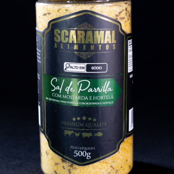 Sal de Parrilla com Mostarda e Hortelã 2